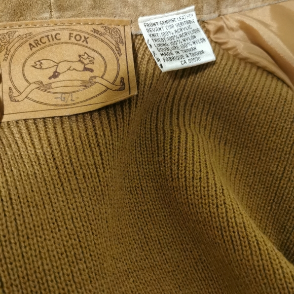 Vintage Arctic Fox Leather Jacket - Picture 2 of 5